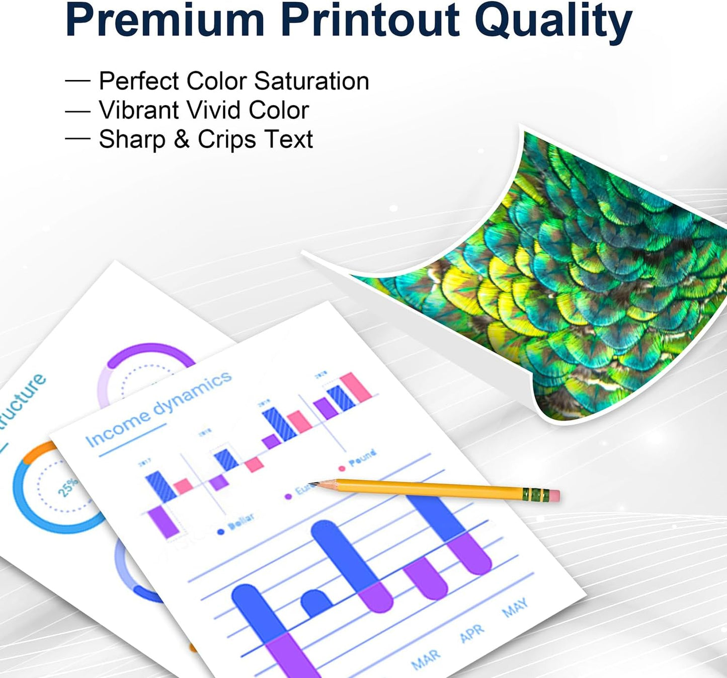 212A Toner Cartridges 4 Pack (with Upgraded Chip) Remanufactured Replacement for 212A 212X for Color Enterprise M554 M555 Color Enterprise MFP M578 Series Printer (Black Cyan Yellow Magenta)