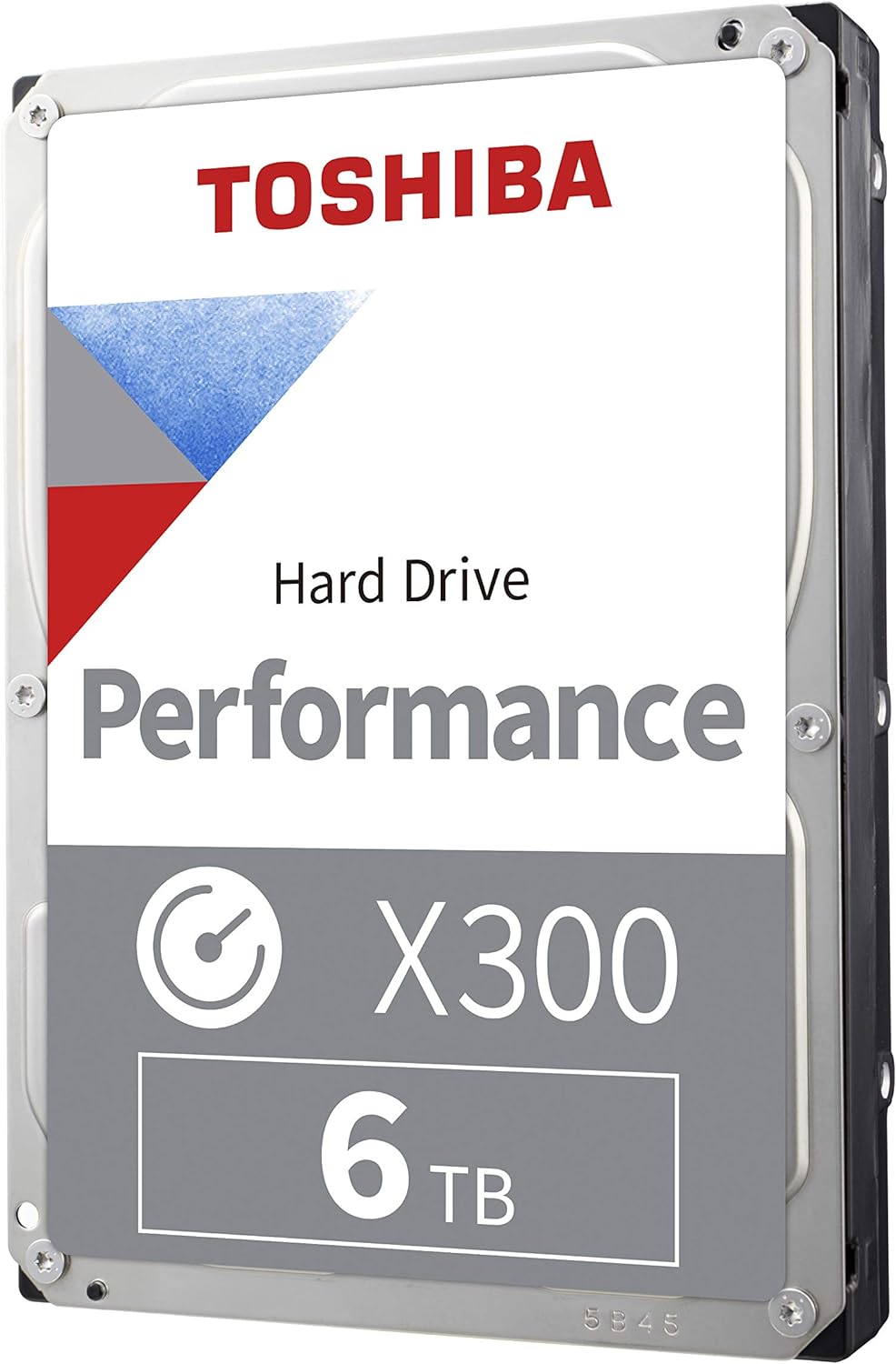 Toshiba X300 6TB Performance & Gaming 3.5-Inch Internal Hard Drive – CMR SATA 6 GB/s 7200 RPM 512 MB Cache - HDWR760XZSTA