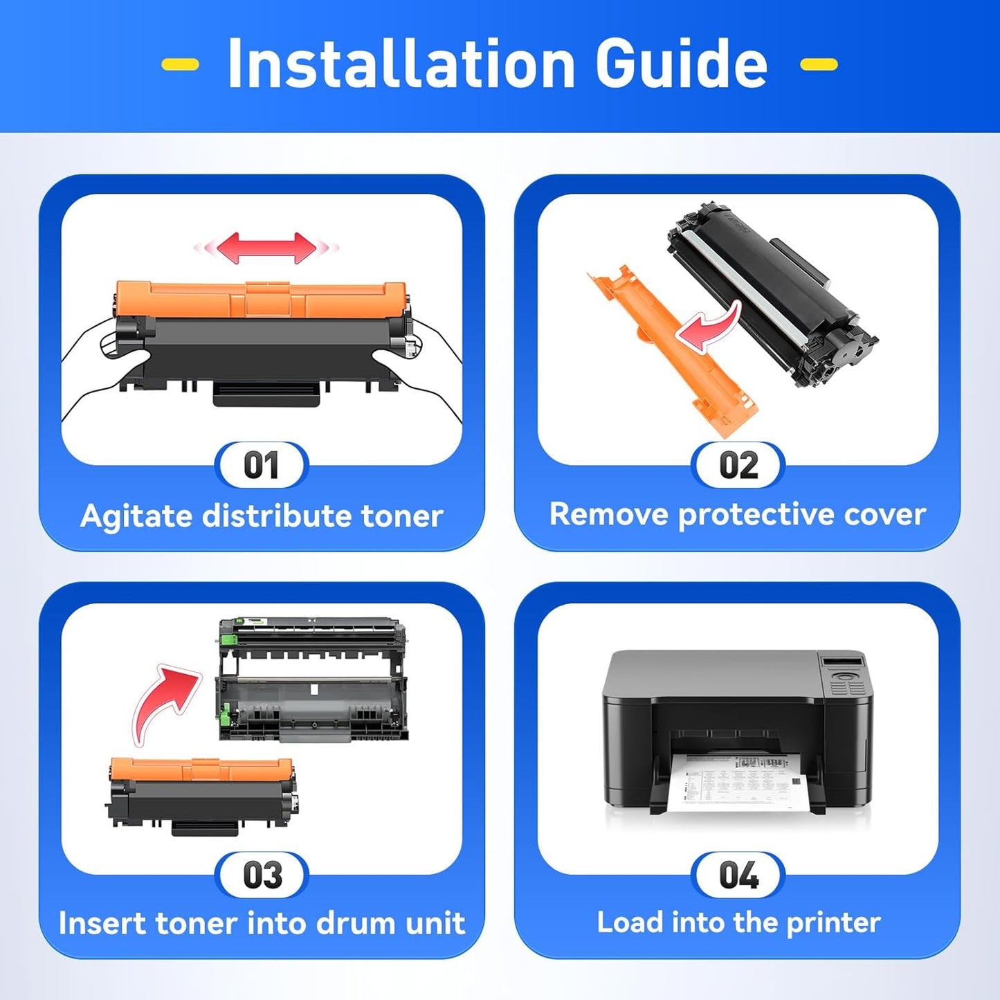 DR730 Drum Unit (Not Toner) 2-Pack Replacement for Brother DR-730 Imaging Drum Compatible MFC-L2710DW MFC-L2750DW DCP-L2550DW HL-L2350DW HL-L2395DW HL-L2370DW HL-L2390DW MFC-L2690DW HL-L2325DW Printer