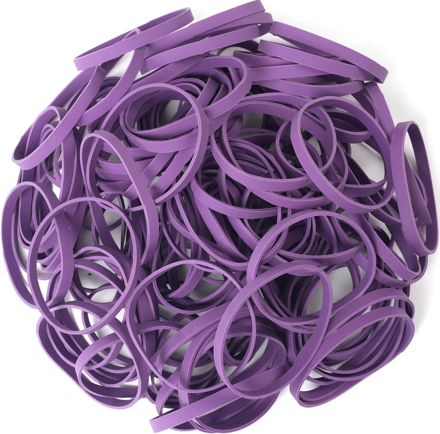 AMUU Rubber Bands Size #64 purple Rubber Band 0.5blPcs rubber band for Office Supplies Home money File Folders Strong Elastic Rubber Bands