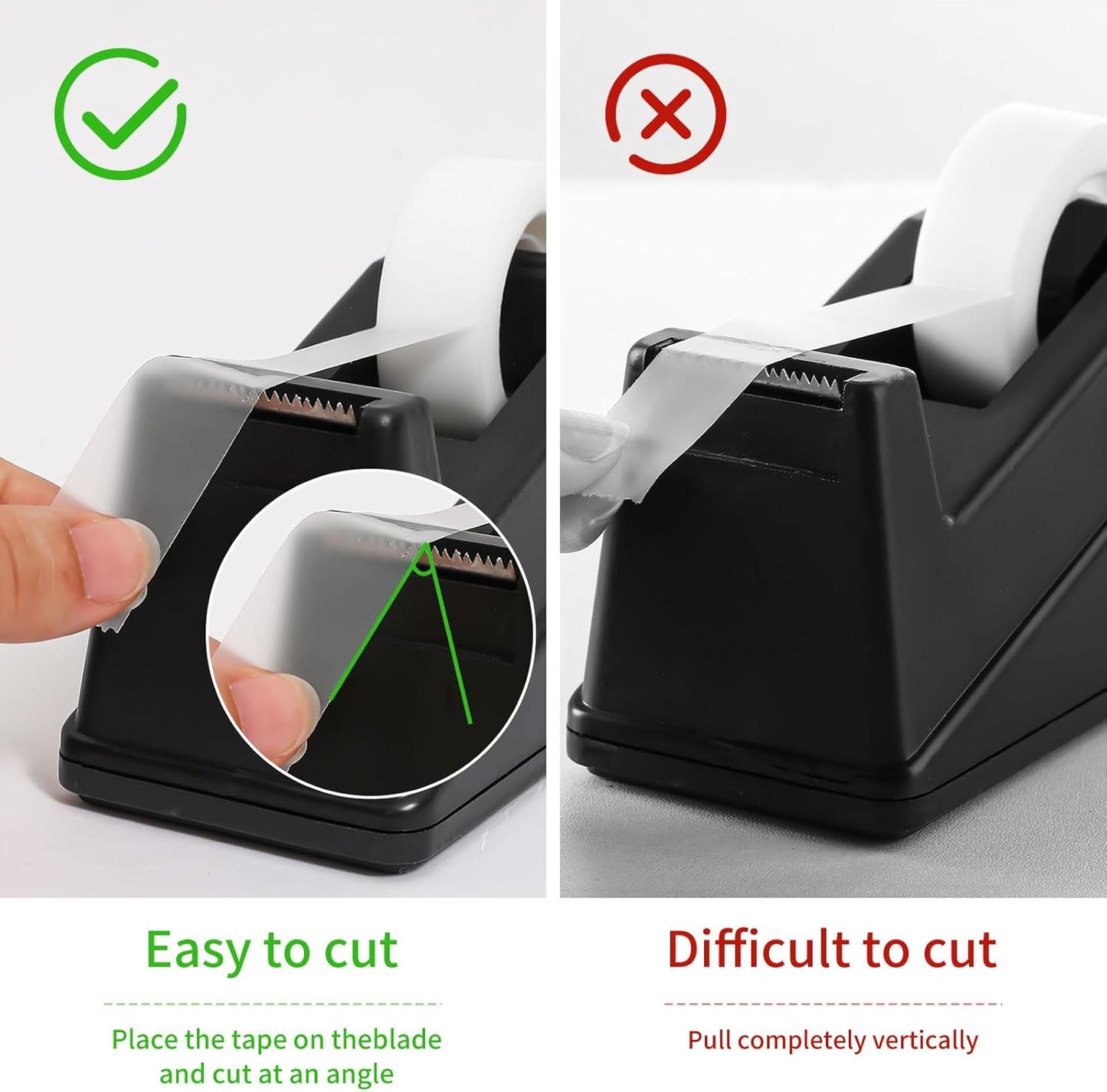 24 Rolls Invisible Tape Refills for Dispenser, Bulk Matte Finish Translucent Tape, 3/4 x 800 Inches, Engineered for Office School Home Repairing Correction and Labeling