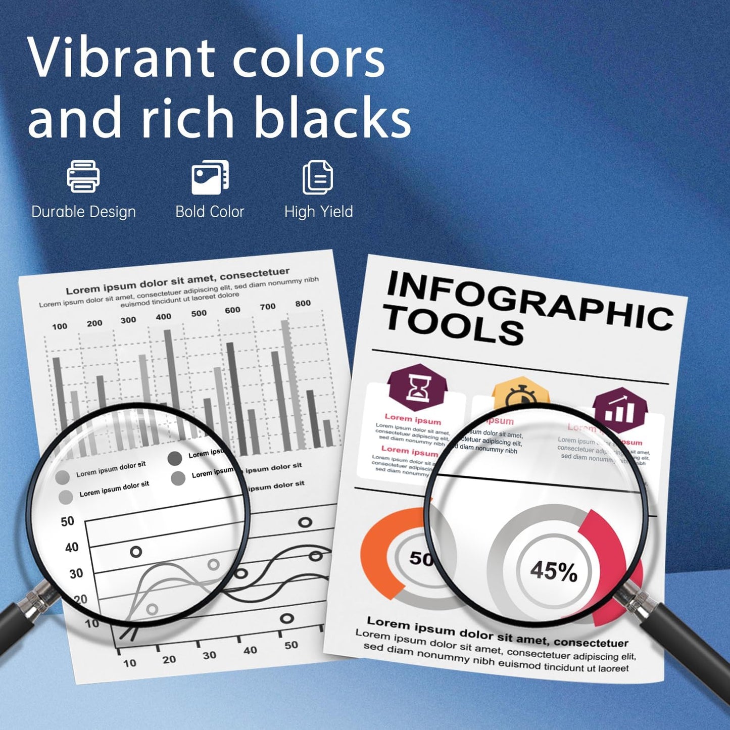 746 Photo Black Ink Cartridge 300ml with Chip Replacement for HP 746 P2V82A Ink Cartridge Works with DesignJet Z6 DesignJet Z9+ Large Format Printers Ink, 1 Pack 746 Ink Kit