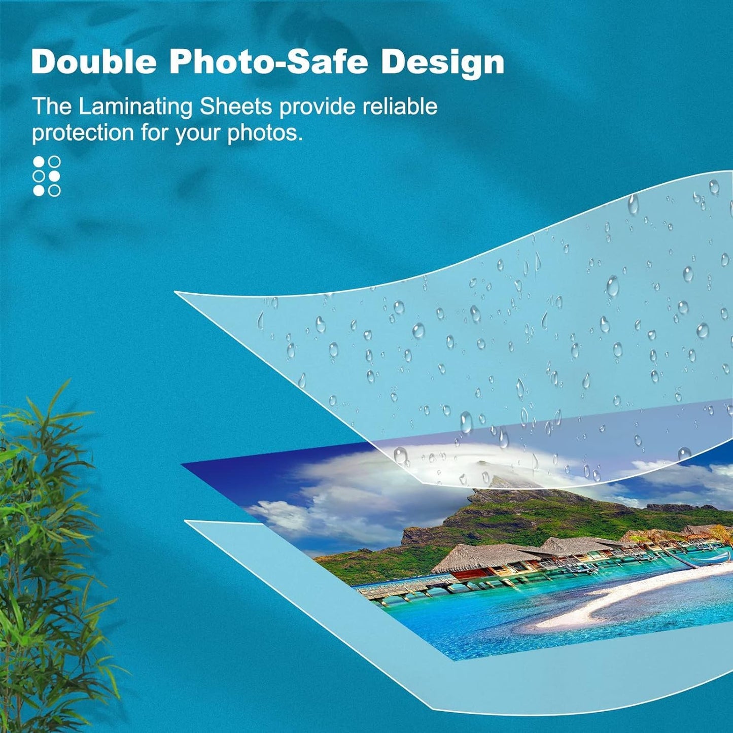 3 mil Thermal Laminating Sheets, Holds 8.5" x 11" Sheets, Thermal Laminating Pouches for Laminator, 9" X 11.5" Letter Size Thermal Laminating Paper, Round Corner 1000 Pack