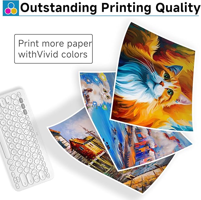 952XL Ink Cartridges Remanufactured Replacement for HP 952 XL hp952 Combo 4 Pack for Officejet Pro 8710 7740 8720 8702 8210 7720 8715 8730 8740 8216 Printer Black Color