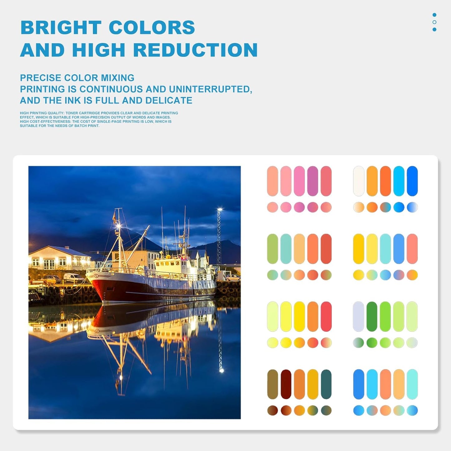 High Capacity 738 738XL Ink Cartridges 498N4A 498N6A 498N5A 498N7A Compatible with T950 T850 Printer Ink(4-Pack)