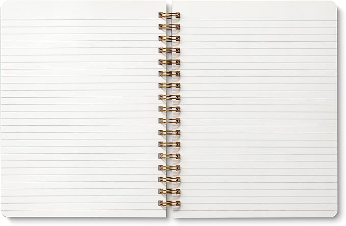 Compendium Spiral Notebook – Seek Out Beauty Where It Lives. – A Designer Spiral Notebook with 192 Lined Pages, College Ruled, 7.5" W x 9.25" H