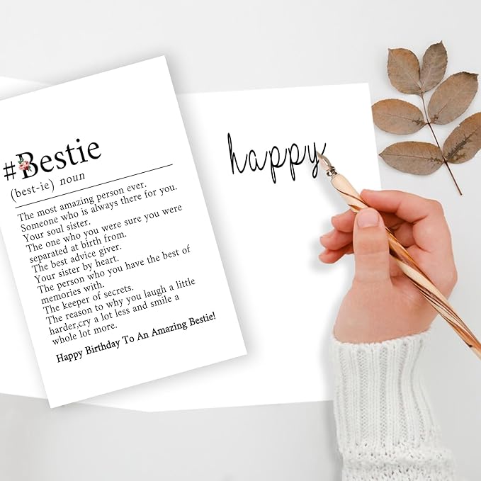 Funny Birthday Card for Women Sister, Happy Bday Gifts for Bestie, Bestie Birthday Card, Friendship Birthday Card, Best Friend Birthday Card