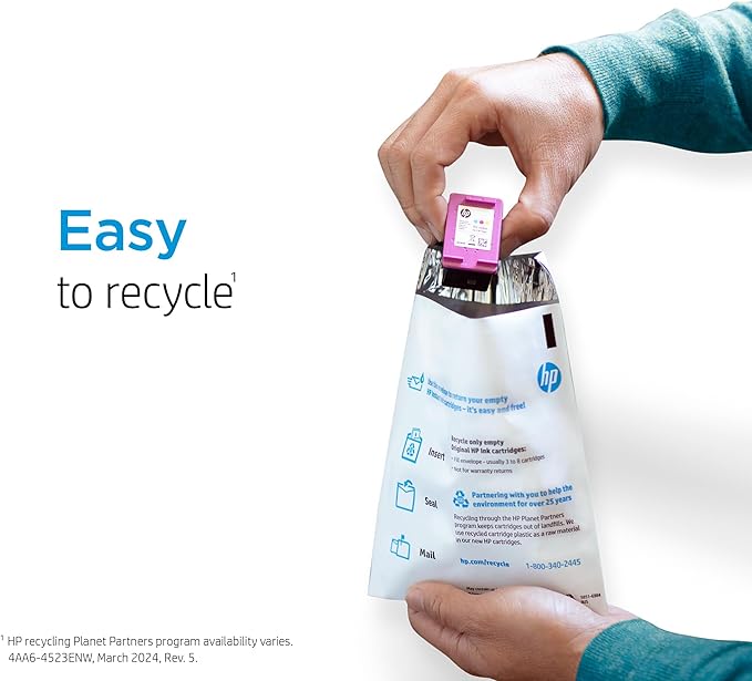 HP 936 Yellow Ink Cartridge | Works OfficeJet 9120 Series, OfficeJet Pro 9110, 9120, 9130 Series, OfficeJet Pro Wide Format 9730 Series | Eligible for Instant Ink | 4S6V1LN