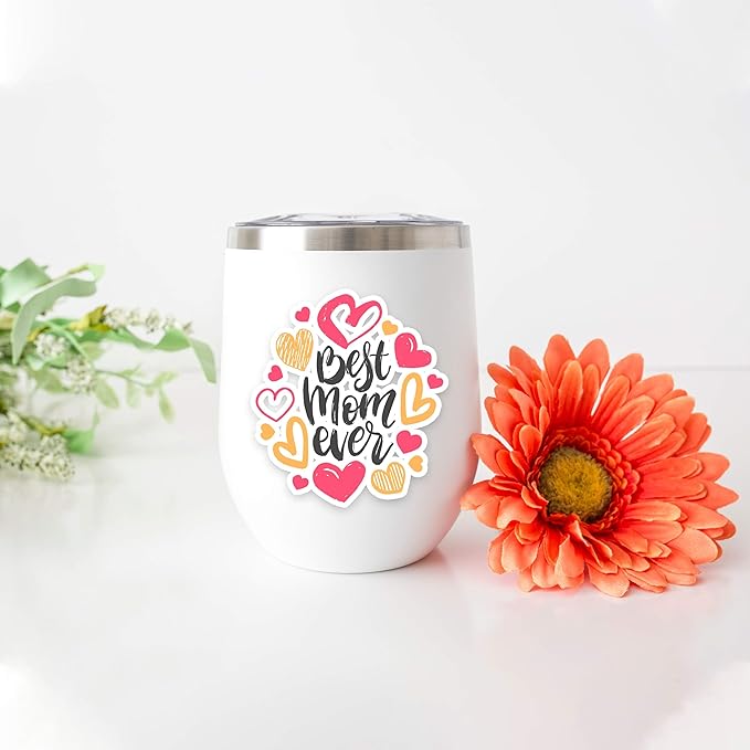 Printable Vinyl - Sticker Paper for Inkjet Printer (50 Sheets, 8.5" x 11", Anti Jam) - Glossy Printable Sticker Paper - Inkjet Printable Waterproof Sticker Paper - Make Labels and Decal