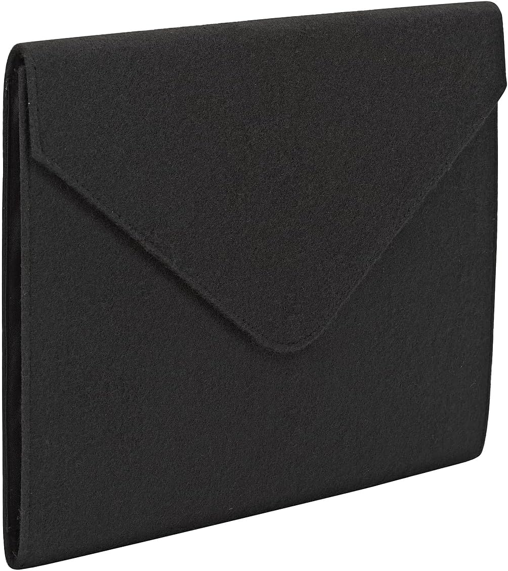 Smead Cloth Expanding File, 2" Expansion, Snap Closure, Letter Size, Black (70920)