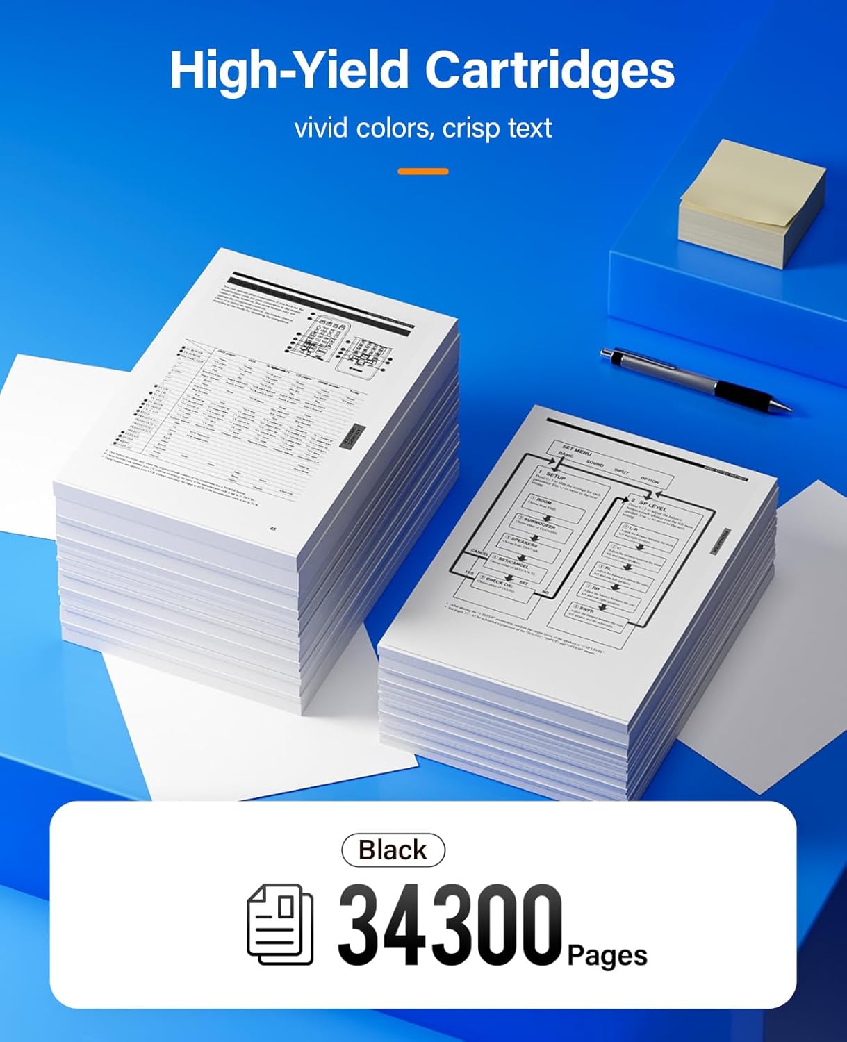 Versalink B7125 B7130 B7135 Black High Capacity Toner Cartridge 2-Pack Replacement for Xerox 006R01818 Toner Compatible with Xerox Versalink B7125 B7130 B7135 Laser Printer Ink All-in-One Copier Copy