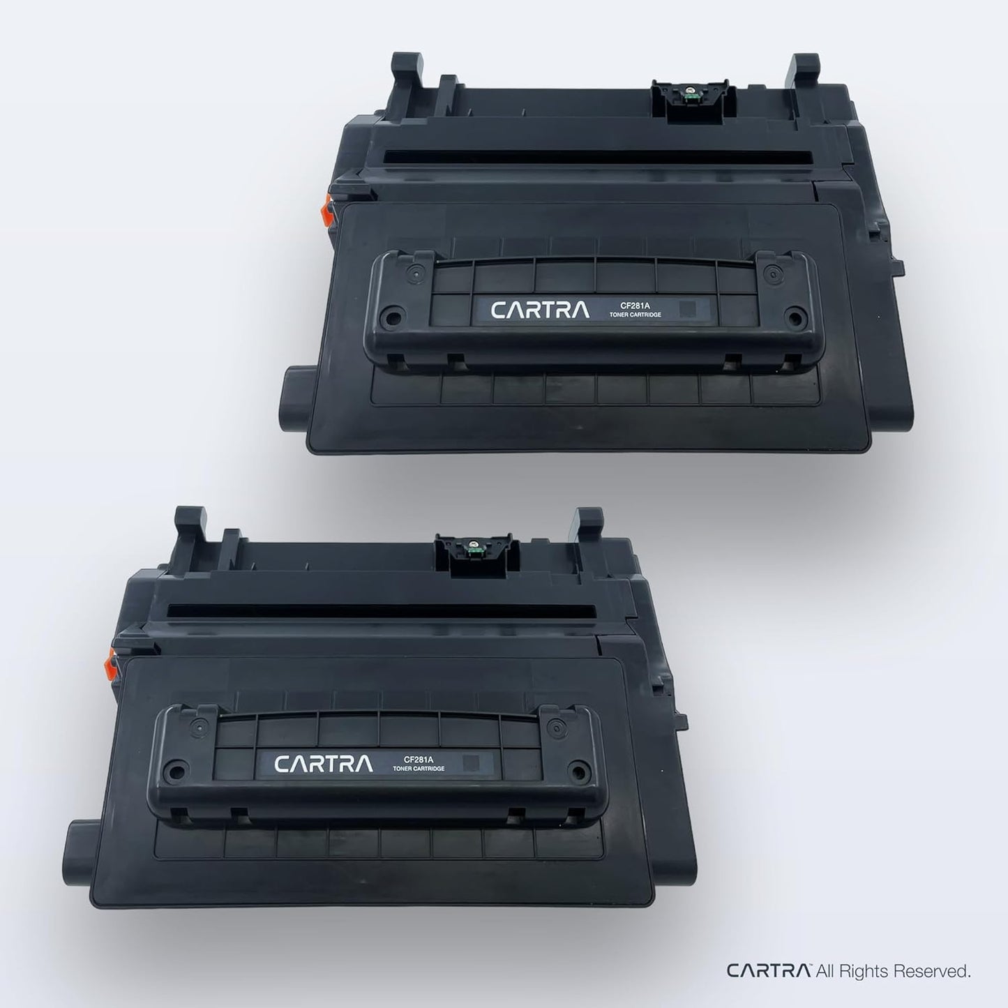 CARTRA 81A 2 Pack Toner Cartridge for HP Laserjet Enterprise M604dn M604n M604 M605dh M605dn M605n M605x M605 M606dn M606x M606 MFP M630f M630h Flow M630z M630 Printer Series 81X CF281A Black