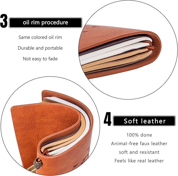 Vetbuosa Letter to Dad in Heaven Leather Journal,Memorial Gifts for Loss of Dad,Bereavement Gifts for Loss of Father,Bereavement Gift Idea,In Memory of Loved One Gifts