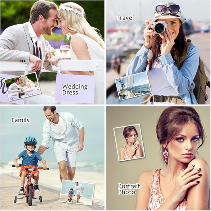 Uinkit 100 Sheets 11x17 A3 Thin Matte Presentation Paper Photo Double Sided 38lb 140gsm Printable on Both Sides Brochure Photos Picture Poster Playbill Flyer Coated for laser and Inkjet Printer