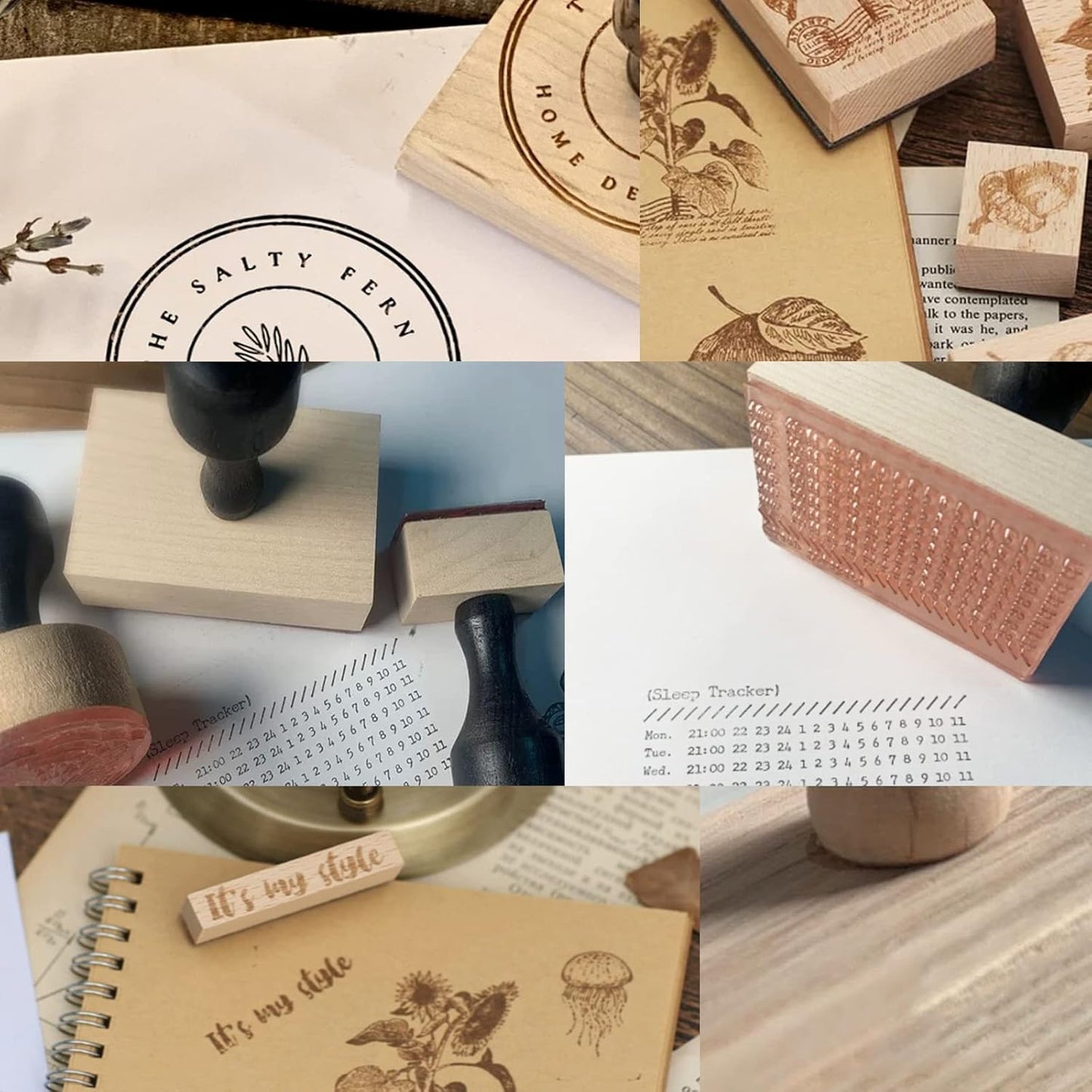 Custom Stamp with Logo Text - Personalized Rubber Stamp with Handle - Address Stamps for Business or Crafting - Rectangle 2"x4"