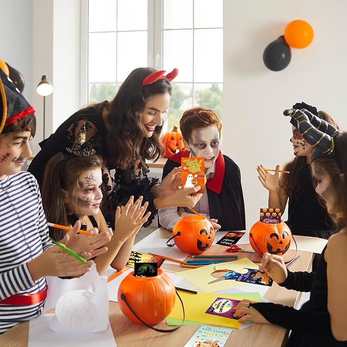 240 Pcs Gospel Tract Card 12 Styles Plan of Salvation Card Pocket Holy Postcard Christian Inspirational Bible Verse Bookmark for Christian Gift Women Men Ministering Tool(Halloween)