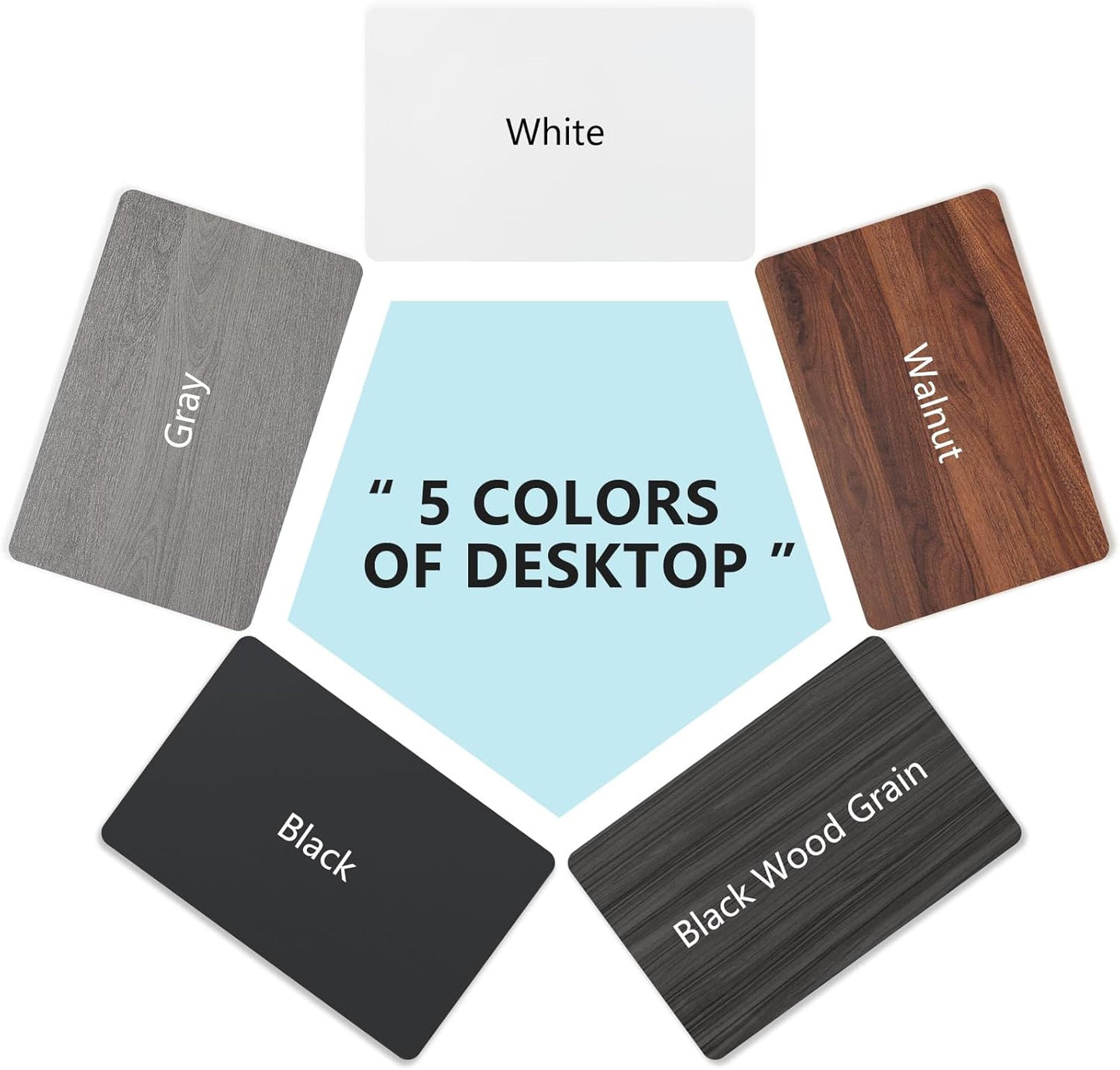 Conference Room Table, Folding Conference Tables,Thicken Grey Tabletop,Flip Top Wooden Seminar Meeting Room Table for Conference Room Offices (4, Black+White, 70.8”)