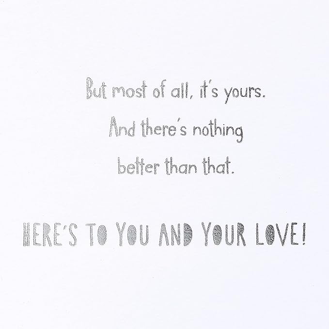 American Greetings Wedding Card (It Blooms)