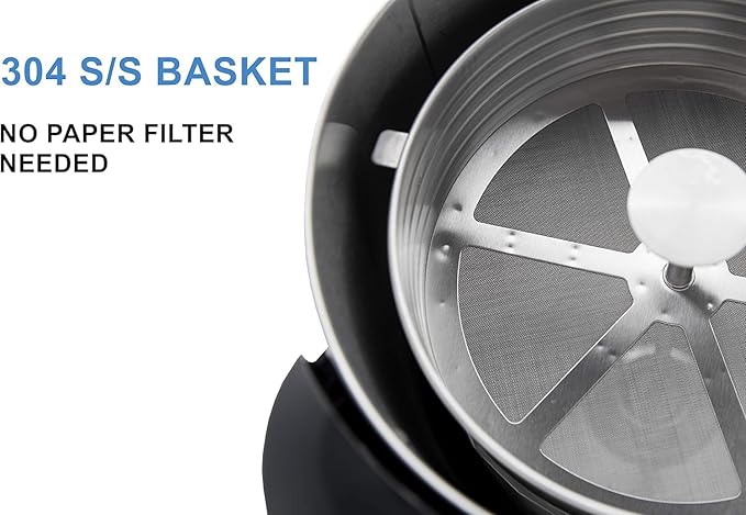 SYBO SR-CP-100B Commercial Grade Stainless Steel Percolate Coffee Maker Hot Water Urn for Catering, 100-Cup 16 L, Grey