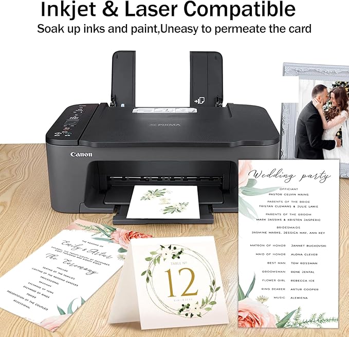 White Cardstock 8.5x14 Thick Paper 100 Sheets, Goefun 65lb Heavyweight Legal Cardstock Printer Paper For Arts and Crafts, Brochures, Menus, Posters