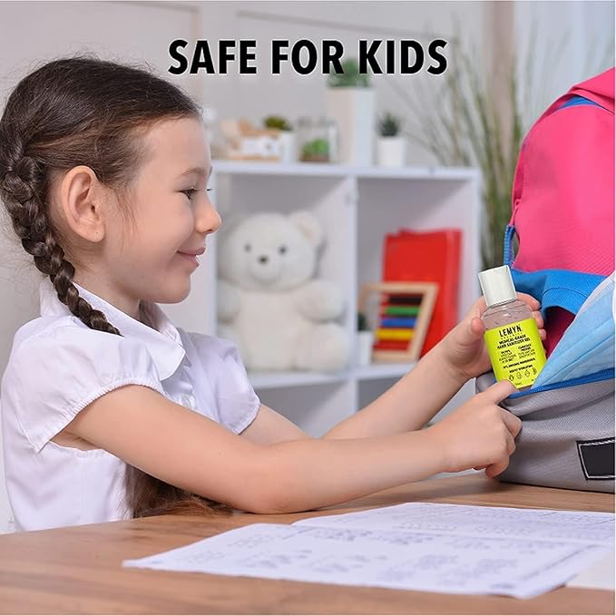 Medical Grade Hand Sanitizer Gel - 97% ORGANIC - 8 FL.OZ. Flip-Top (PACK OF 2)