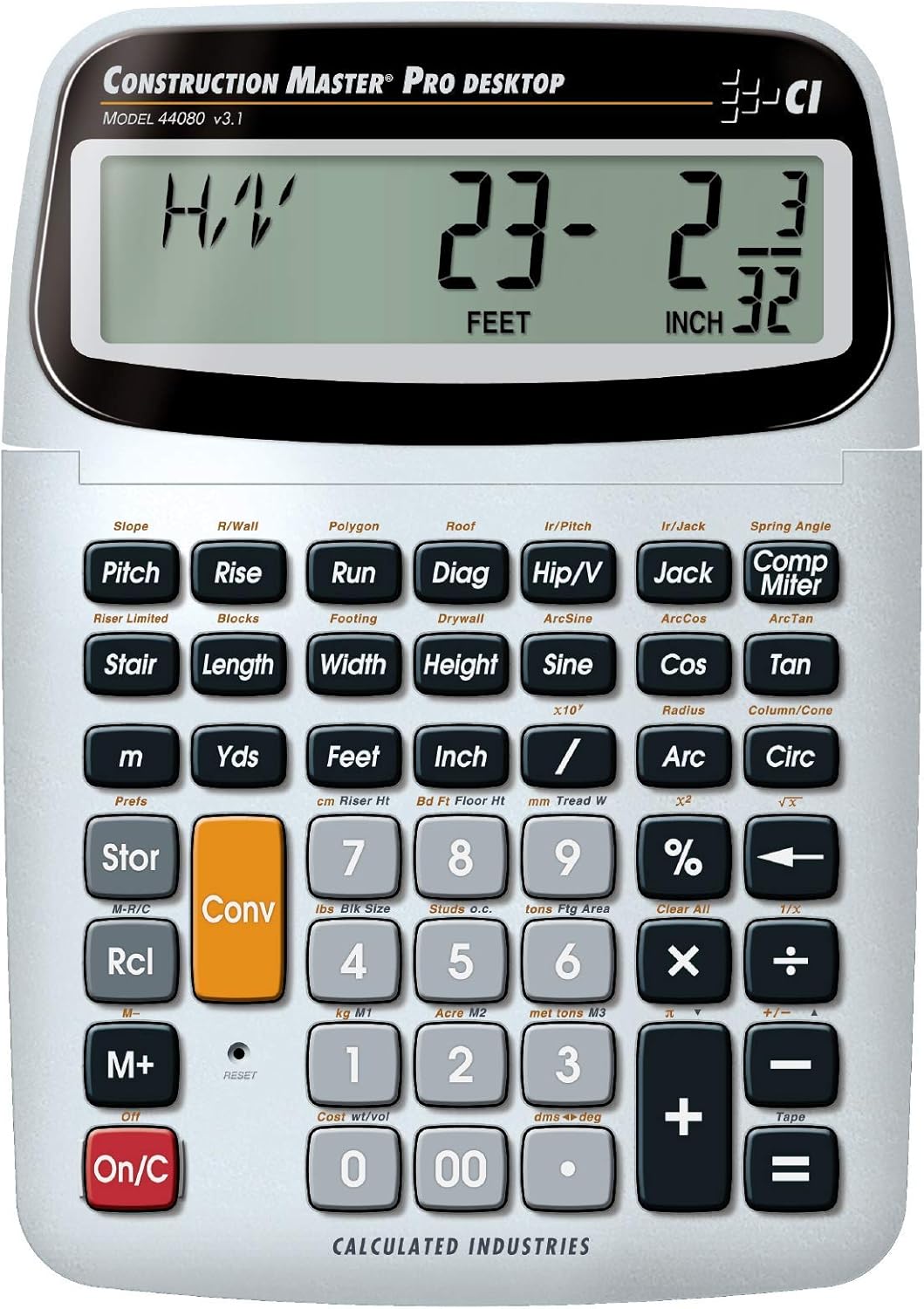 Calculated Industries Construction Master Pro Calculator Bundle for Architects, Estimators and Contractors