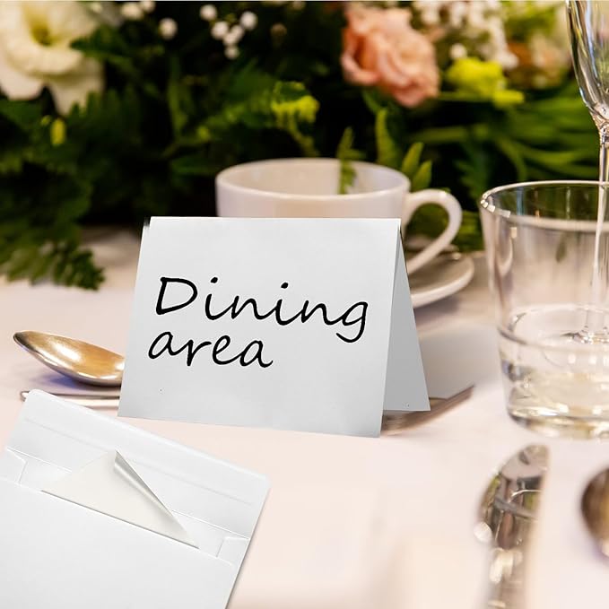 White card and envelope 30 pieces each, thank you blank greeting card and envelope, white A4 blank card, 4x6 envelope invitation, suitable for printing custom, suitable for various occasions DIY