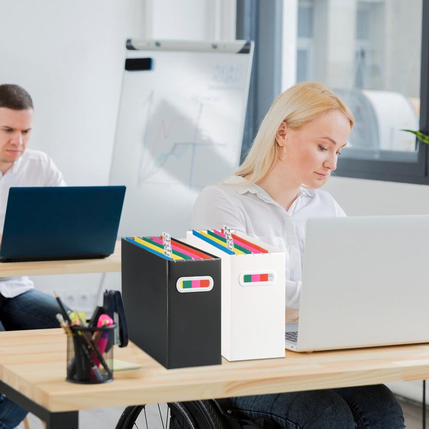 Purple Hanging File Folders,25 Packs Letter Size File Folder,Designed for Bulky Files,Filing Cabinet,1/5 Adjustable Tabs for Office,School,Home