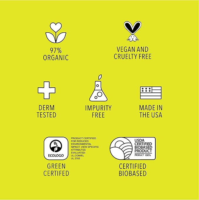 Medical Grade Hand Sanitizer Gel - 97% ORGANIC - 8 FL.OZ.