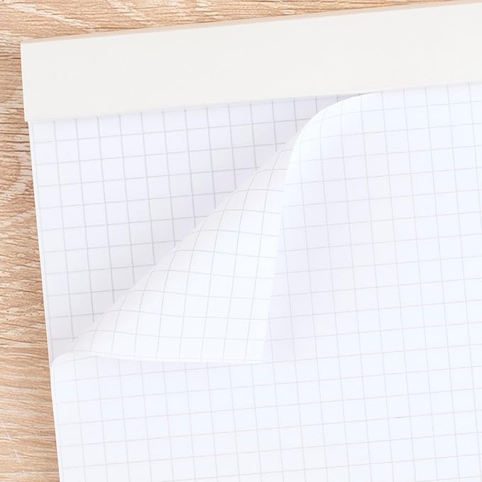 Cambridge Notebook, Business Notebook, 11" X 8.5", 70 Sheets, Quad Ruled, Wirebound, Ivory Paper (06194)