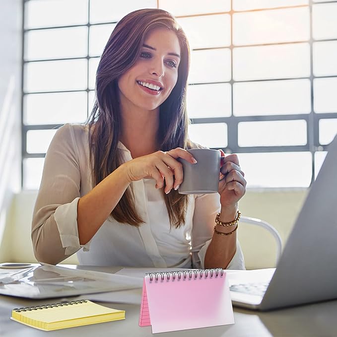 FRIUSATE 150 Sheets Flash Cards 3x5 Inches Spiral Bound Index Cards Colored Ruled Index Cards with Ring Colorful Notecards Flashcards for Studying Nursing School Office Taking to Do List