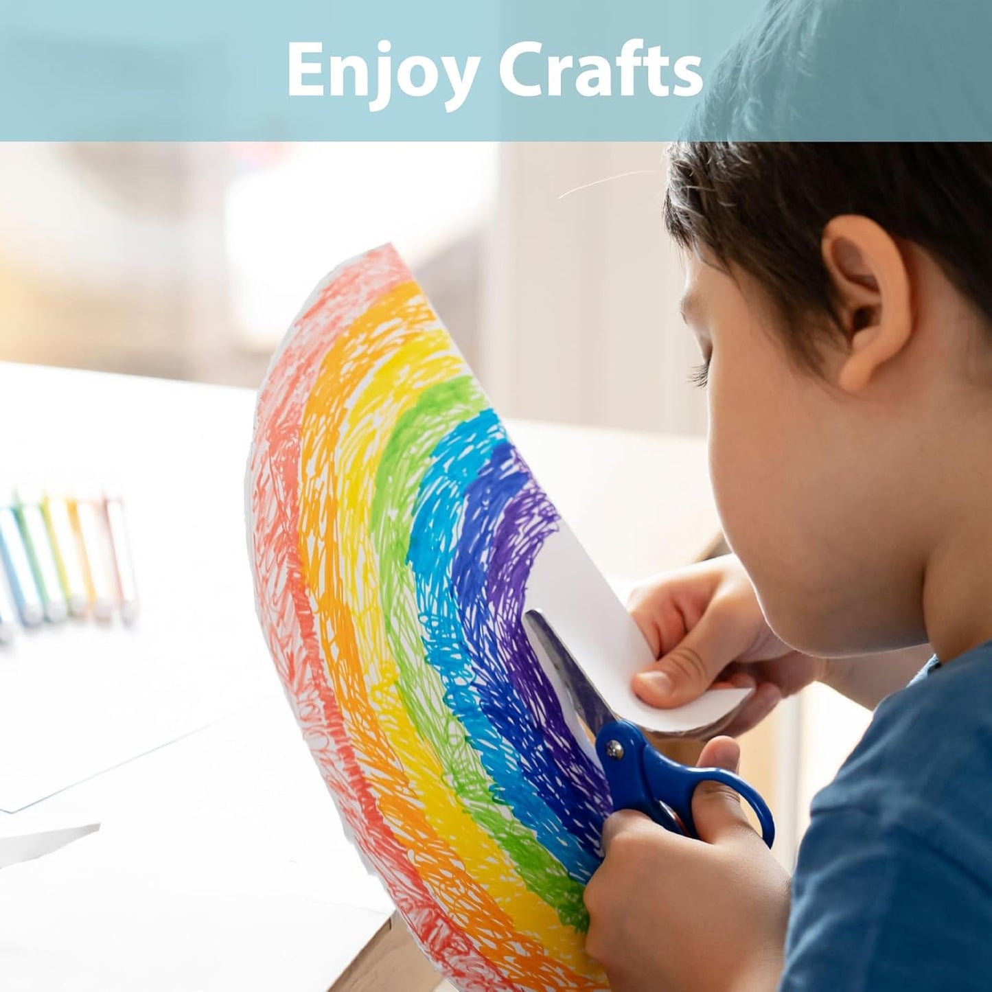 OcePor 100 Sheets White Cardstock 9” x 12”, 92lb/250gsm Black Card Stock, Thick Card Stock Paper, Heavy Cardstock Paper for Printer, Resume, Scrapbooks, Art, Crafts, Business Cards