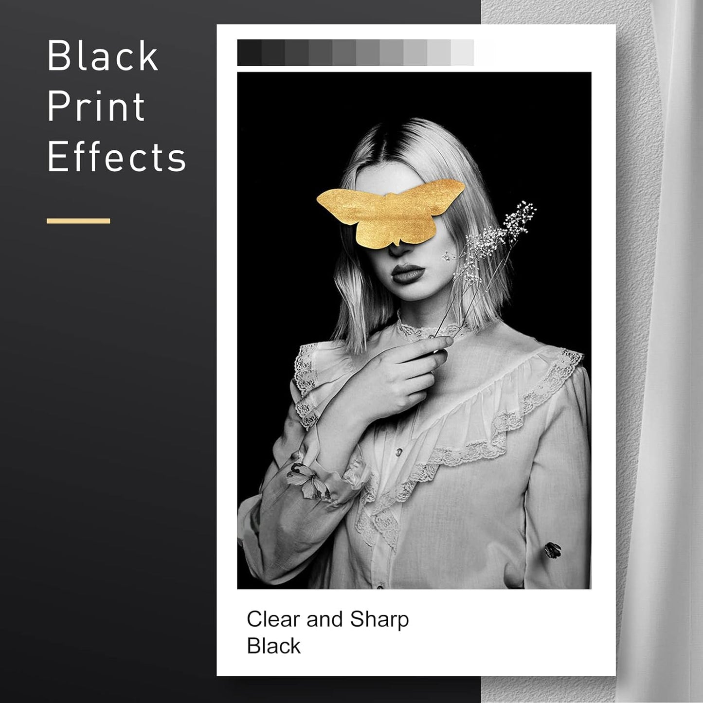 LC401XL Compatible Ink Cartridges Replacement for Brother Ink Cartridges LC401 Black to Use with Brother MFC-J1010DW MFC-J1012DW MFC-J1170DW Printer (1Black)