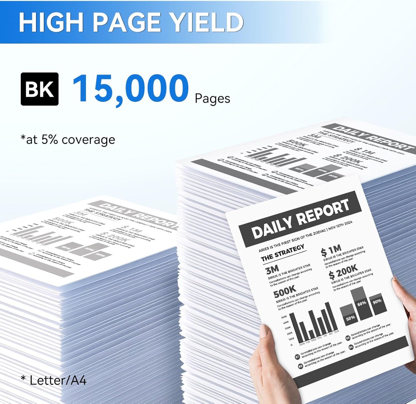 myCartridge Remanufactured Toner Cartridge Replacement for Lexmark 55B1H00 Works for MS331 MS331dn MX331 MS431 MS431dn MS431dw MX431 MX432 MX331adn MX431adn MX431adw Printer (1 Black)