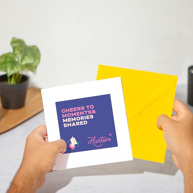 Huxters Birthday Card from the Dog – Portuguese Water Dog - Happy Birthday to Dog Mum and Dog Dad – Birthday Card from the Dog to Friends Family First Birthday (Portuguese Water Dog)