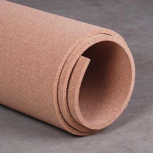 Manton Cork Premium Cork Roll - 4' x 6' x 1/2", 100% Natural Facing Grade Material for Bulletin Boards, Decorative Photo and Message Push Pin Displays - Perfect for Home, School, and Office