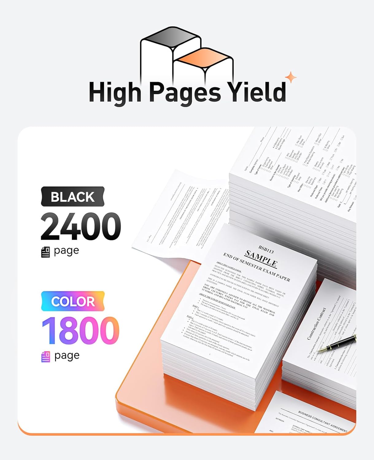 128A Toner Cartridge 4-Pack High Yield Replacement for HP 128A CE320A CE321A CE322A CE323A Toner Cartridge Compatible with HP Laserjet Pro Color MFP CM1415fn CM1415fnw CP1525n CP1525nw Series Printer