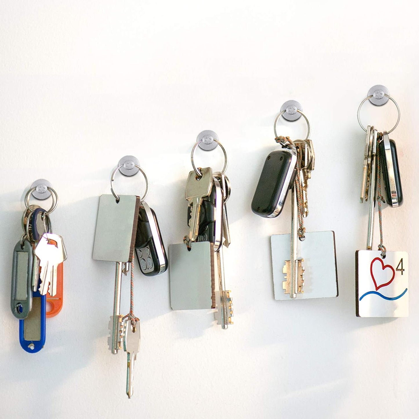 Push Pins Picture Hangers Double Headed Thumb Tacks Wall Hooks for Wall Hangings Picture Hangers Nails Small Photo Hanging Hook Pins for Home Office Photo Decor(Silver,25 Pieces)