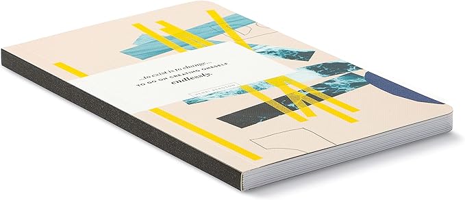 Compendium Softcover Journal - To exist is to change… to go on creating oneself endlessly. – A Write Now Journal with 128 Lined Pages, 5″W x 8″H