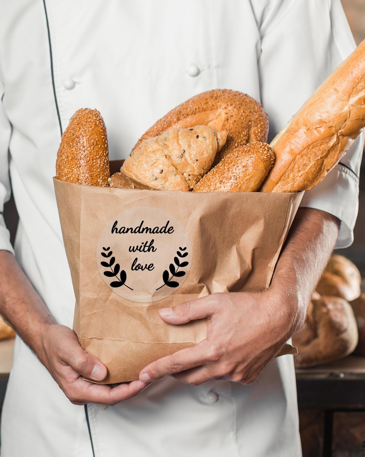 Phomemo 2 Inch Transparent Round Thermal Label, Multi-Purpose Clear Labels for D520BT 249WiFi Thermal Printer for, Self-Adhesive Circle Sticker Label for Personalized & Business Logo - 500pcs / Roll