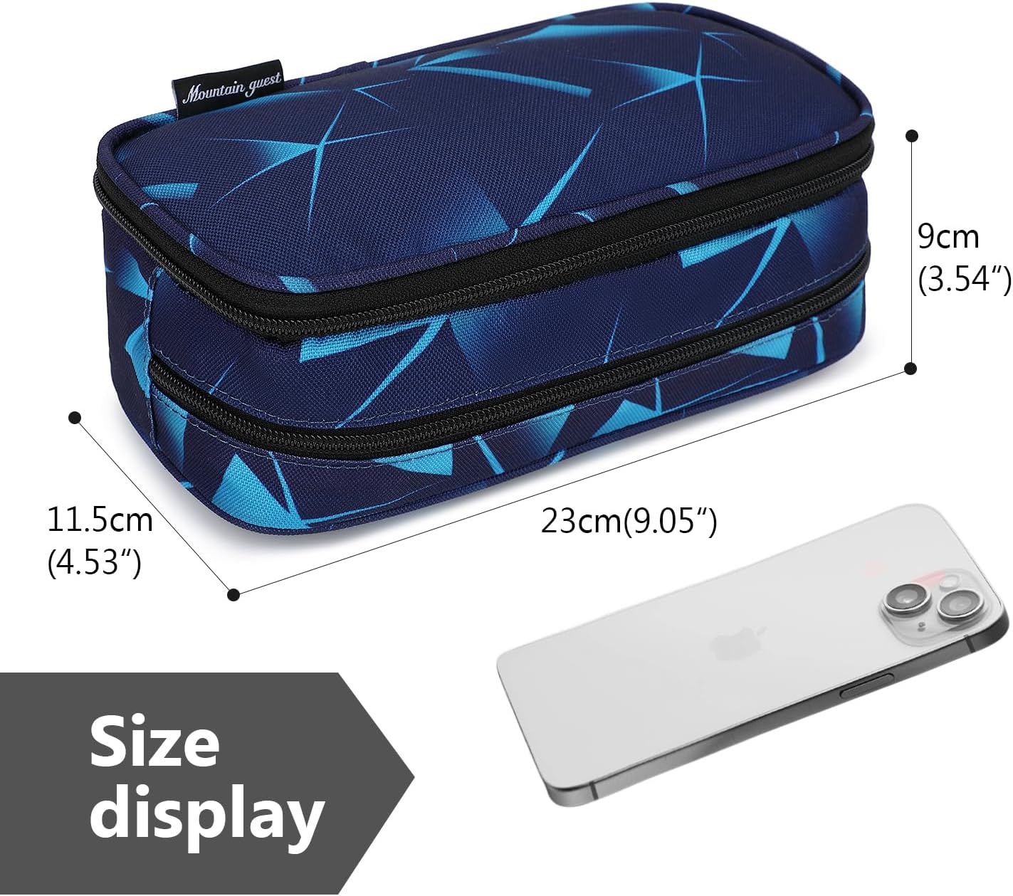 Pencil Cases for kids, Large Capacity Pencil Pouch, Office College School Marker Organizer Case pen for Men Women Adult Teens