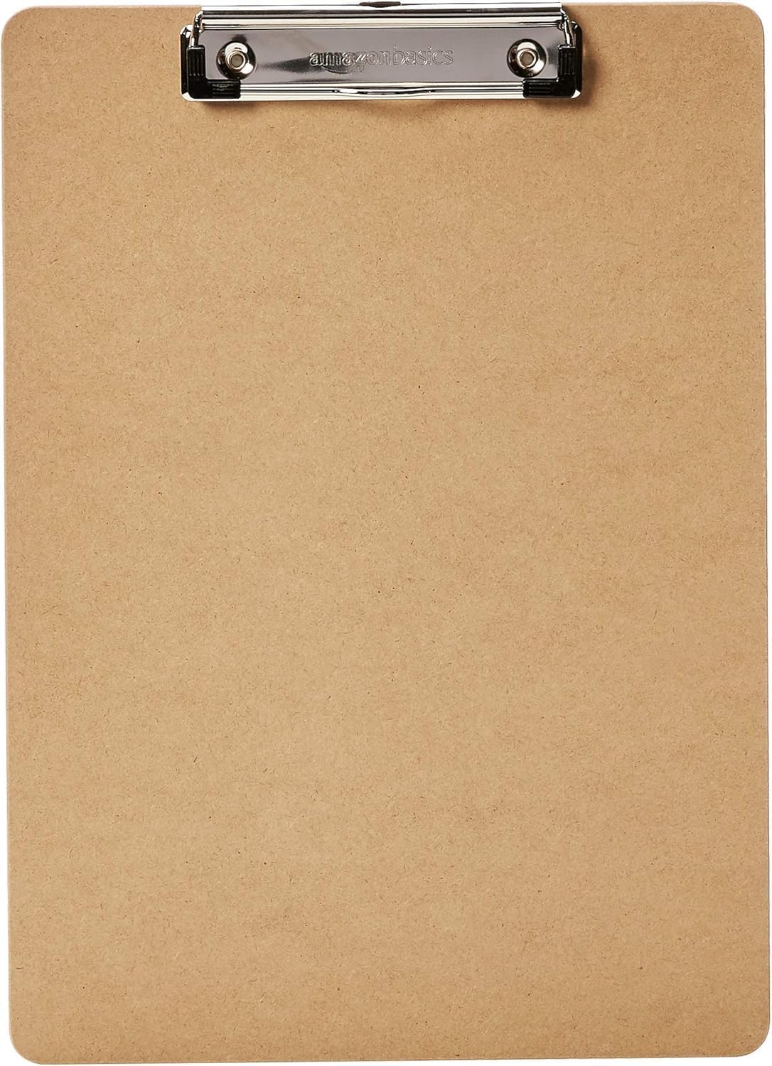 Amazon Basics Hardboard Office Clipboard,Letter Size, 9" x 12.5", 30-Pack, Brown