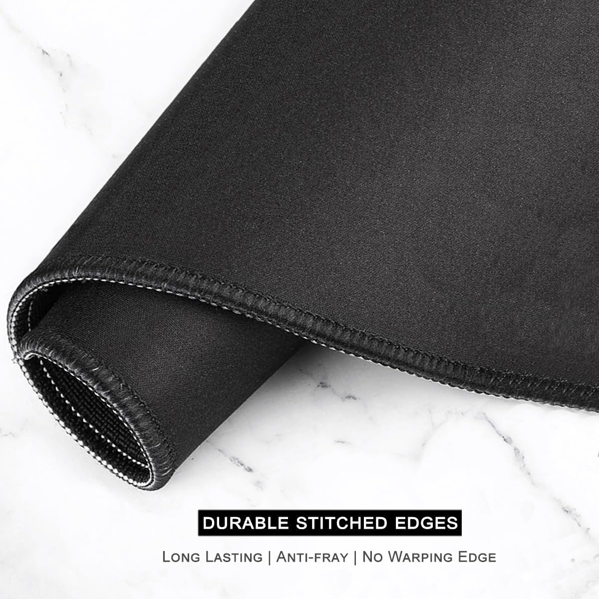 Auhoahsil Large Mouse Pad, XXL Gaming Mousepad, Desk Mat for Desktop, Thick Rubber, Big & Long Size, Stitched Edges, Full Desk Pad for Laptop & Computer, Extended 31.5 x 11.8 in, Amazing Galaxy