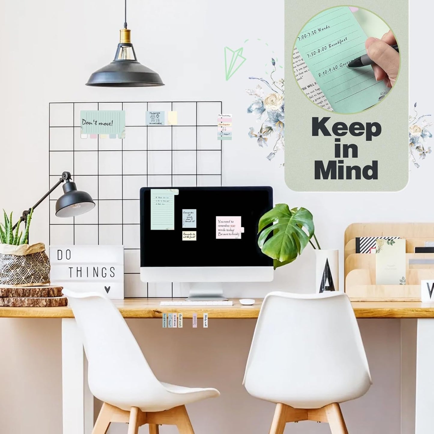 Sticky Notes Set Sticky Notes Tabs Divider Sticky Notes Planner Sticky Notes Sticky Note Dividers Tabs Book Notes Office Supplies Back to School Supplies