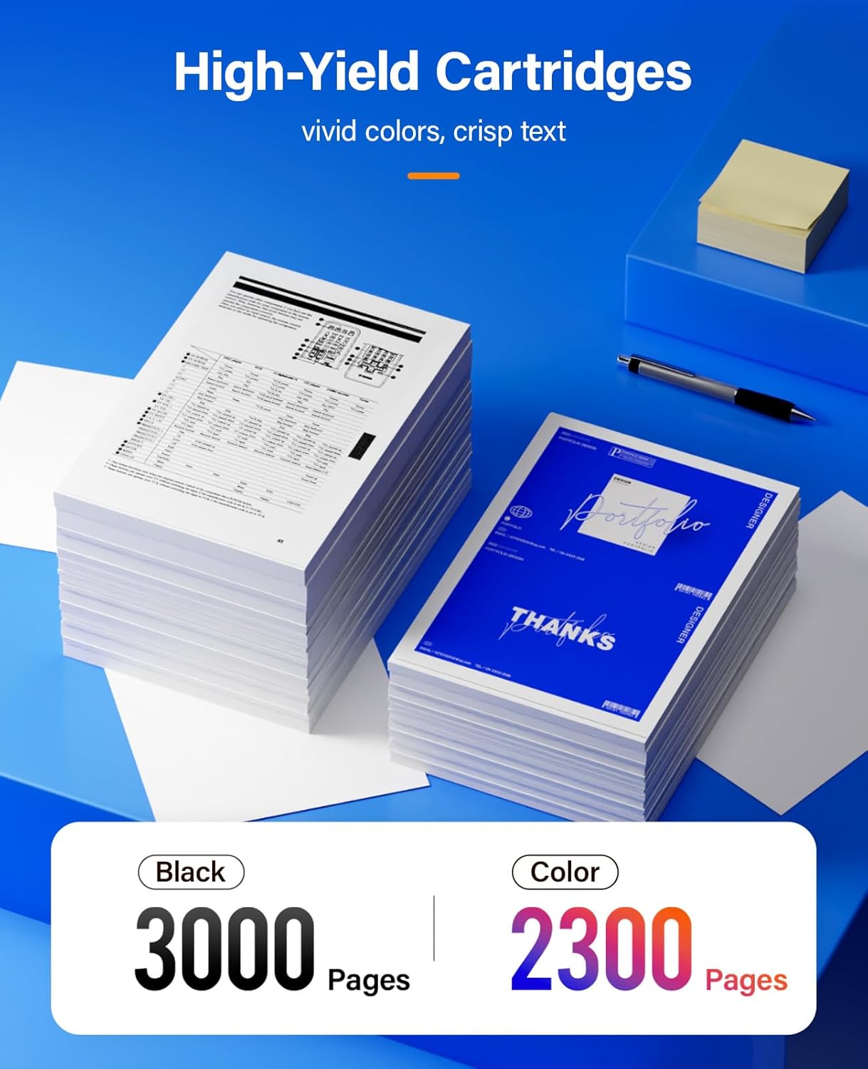 TN227 Toner Cartridge Set 4-Pack Black Color Replacement for Brother TN-227 TN223 Compatible with HL-L3270CDW HL-L3210CW MFC-L3770CDW HL-L3290CDW MFC-L3750CDW L3710CW HL-L3230CDW L3230CDN Printer Ink