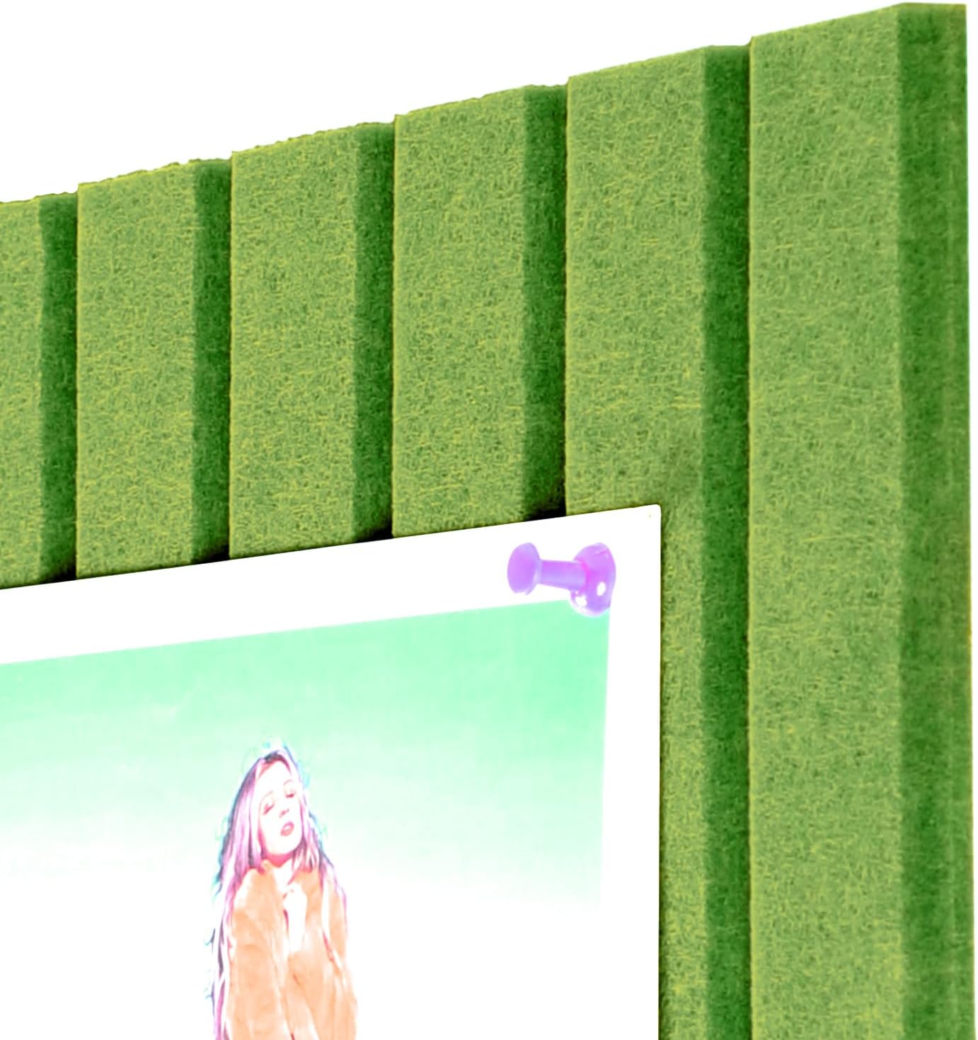 Cork Boards for Walls 48" x 36" Felt Board Alternative, 12 Pack Felt Wall Tiles Bulletin Board, Large Cork Board for Office Pin Board Tack Board Cork Boards