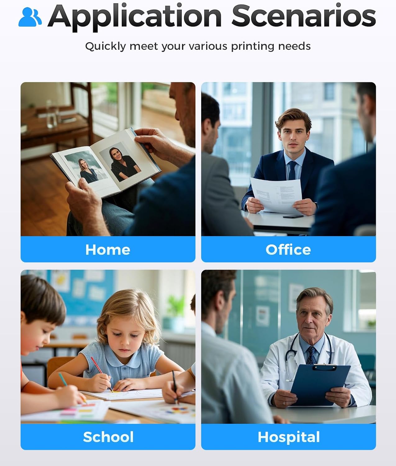 79A Black Toner Cartridge Combo Set (2-Pack with chip) High Yield Replacement for HP 79A CF279A Compatible with HP Laserjet Pro MFP M26nw M26a M12w M12a Printer Ink M26 M12 Series Copy（1,000 Pages）