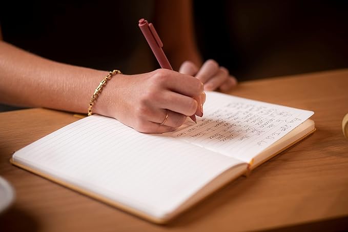 Hardcover Ruled Journal with Thick 100 gsm College Ruled Paper A5 size (8.3 inches x 5.4 inches) - Daily Writing Notebook Journal for Travel, School and Office Use - Diary Journal for Women and Men - Royal Blue