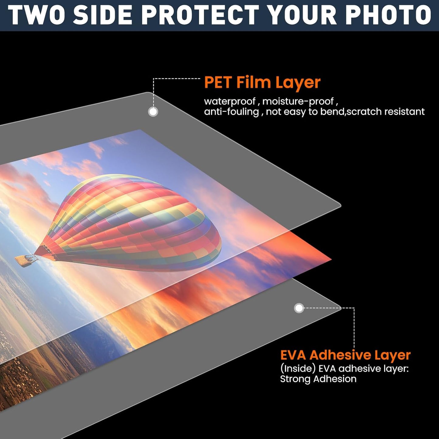 CAREGY Thermal Laminating Pouches,330 Pack Laminating Sheets, 3 Mil, 9 x 11.5 Inches Lamination Sheet Paper for Laminator, Round Corner Letter Size, Office and School Supplies