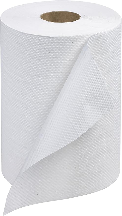 Tork Paper Hand Towel Roll White H21, Universal, 100% Recycled Fiber, 12 Rolls x 350 ft, RB351